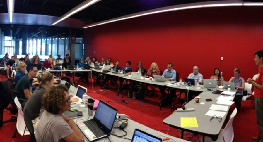 Figure 1. Inclusive Design Class called “Unlearning and Questioning”